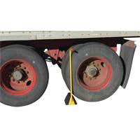 Ergo Handle Wheel Chock, 9-1/4" x 8" x 6", Black Infinity Industrial Services Inc.