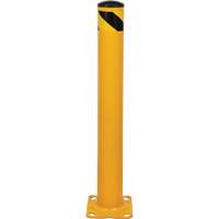 Bollard, Steel, 36" H x 4-1/2" W, Yellow Infinity Industrial Services Inc.