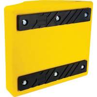 Heavy-Duty Wheel Chocks, Urethane, Yellow, 15-1/2" W x 17-7/10" D x 10" H Infinity Industrial Services Inc.