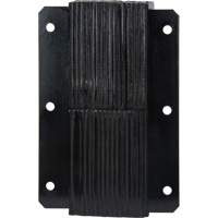 Laminated Dock Bumpers, Vertical, Rubber, 11" W x 6" D x 20" H Infinity Industrial Services Inc.