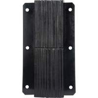Laminated Dock Bumpers, Vertical, Rubber, 11" W x 4" D x 24" H Infinity Industrial Services Inc.