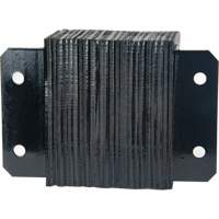 Laminated Dock Bumpers, Horizontal, Rubber, 12" W x 6" D x 10" H Infinity Industrial Services Inc.