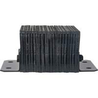 Laminated Dock Bumpers, Horizontal, Rubber, 12" W x 6" D x 10" H Infinity Industrial Services Inc.