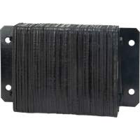 Laminated Dock Bumpers, Horizontal, Rubber, 18" W x 4" D x 12" H Infinity Industrial Services Inc.