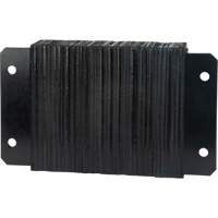 Laminated Dock Bumpers, Horizontal, Rubber, 18" W x 4" D x 12" H Infinity Industrial Services Inc.
