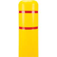 Polyethylene Bollard Cover, 6-5/8" Dia. x 60" L, Red/Yellow Infinity Industrial Services Inc.