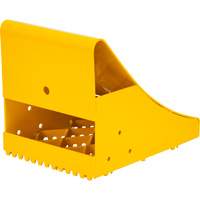 Ice Chocks, Steel, Yellow, 8-1/16" W x 10-5/8" D x 8-13/16" H Infinity Industrial Services Inc.