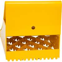 Ice Chocks, Steel, Yellow, 8-1/16" W x 10-5/8" D x 8-13/16" H Infinity Industrial Services Inc.
