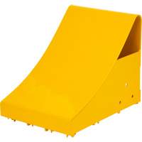 Ice Chocks, Steel, Yellow, 8-1/16" W x 10-5/8" D x 8-13/16" H Infinity Industrial Services Inc.