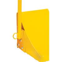 Ice Chock with Ergonomic Handle, Steel, Yellow, 8-1/16" W x 10-5/8" D x 8-13/16" H Infinity Industrial Services Inc.