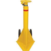 100,000 lbs. Static Capacity Ratchet Trailer Jack, 20 tons Lift Capacity Infinity Industrial Services Inc.