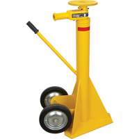 100,000 lbs. Static Capacity Ratchet Trailer Jack, 20 tons Lift Capacity Infinity Industrial Services Inc.