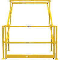 Mezzanine Safety Gate, 70" L x 77" H, 78" Raised, Yellow Infinity Industrial Services Inc.