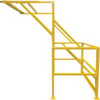 Mezzanine Safety Gate, 70" L x 77" H, 78" Raised, Yellow Infinity Industrial Services Inc.