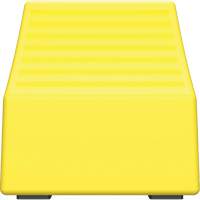 Cale de roue ultra-robuste pour l'exploitation mini&egrave;re Checkers Safety, PEHD, Jaune, 14-1/2" la x 17-1/2" p x 16" h Infinity Industrial Services Inc.