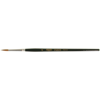Artist Paint Brush, 1/8" Brush Width, Red Sable, Wood Handle Infinity Industrial Services Inc.