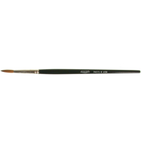 Artist Paint Brush, 5/32" Brush Width, Red Sable, Wood Handle Infinity Industrial Services Inc.