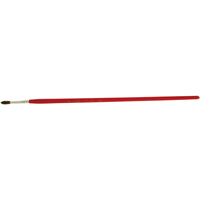 Pinceau de forme ronde pour marquage, Largeur de la brosse de 5/32", Soie de chameau, Manche &agrave; Bois Infinity Industrial Services Inc.