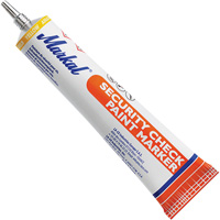 Security Check Paint Marker, 1.7 oz., Tube, Yellow Infinity Industrial Services Inc.