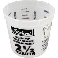 Tasse de m&eacute;lange en plastique Infinity Industrial Services Inc.
