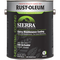 Sierra S60 Water-Based Epoxy Maintenance Coating Part 1 Activator, Gallon Infinity Industrial Services Inc.
