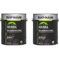 Sierra S60 Water-Based Epoxy Maintenance Coating Kit, Gallon, Black Infinity Industrial Services Inc.