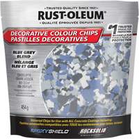 Decorative Colour Chips, 474 g, Bag, Blue Grey Blend Infinity Industrial Services Inc.