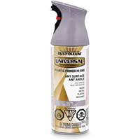 Universal&reg; Enamel Paint & Primer In One, Silver Lilac Purple, Satin, Aerosol Can Infinity Industrial Services Inc.