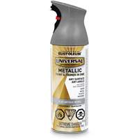 Universal&reg; Spray Paint, Antique Nickel Grey, Flat/Metallic, Aerosol Can Infinity Industrial Services Inc.