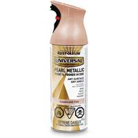 Universal&reg; Pearl Paint & Primer In One Spray Paint, Champagne Pink, Metallic, Aerosol Can Infinity Industrial Services Inc.
