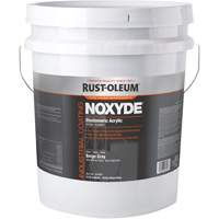Noxyde Elastomeric Acrylic Coating, 5 gal., Pail, Grey Infinity Industrial Services Inc.