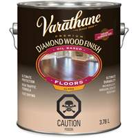 Varathane&reg; Diamond Wood Finish Floors Coating, 3.78 L, Clear, Gloss Infinity Industrial Services Inc.