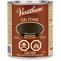 Varathane&reg; Premium Gel Stain, 946 ml, Espresso Infinity Industrial Services Inc.