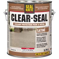 Produit d&eacute;tanch&eacute;it&eacute; protecteur Seal-Krete, 3,78 L, &agrave; l'ur&eacute;thane, Satin, Transparent Infinity Industrial Services Inc.
