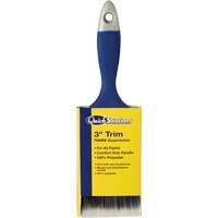 Pinceau &agrave; garniture Quick Solutions, Polyester, Manche Plastique, Largeur de 3" Infinity Industrial Services Inc.