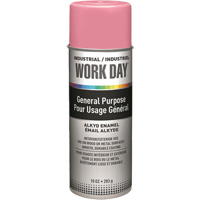 Industrial Work Day Paint, Pink, Gloss, 10 oz., Aerosol Can Infinity Industrial Services Inc.