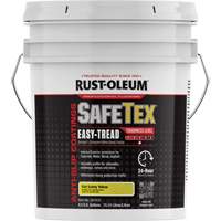 Rev&ecirc;tement d'acrylique SafeTex Easy-Tread, 4 gal., &agrave; l'eau, Plat/Textur&eacute;, Jaune Infinity Industrial Services Inc.