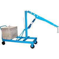 Potences de levage - Fl&egrave;che inverse, Lev&eacute;e 8', 1000 lb (0,5 tonne), 57" bras, 78" ha Infinity Industrial Services Inc.