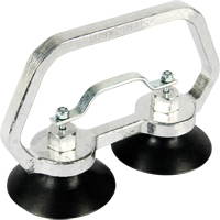 Vacuum Cups - Heavy-Duty Double Cup, 30 lbs. Capacity, 3", Pull-bar, 7" Handle Length Infinity Industrial Services Inc.