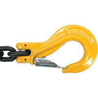 Chain Slings, 80 Chain, Double Legs, Oblong & Grab Hooks, 5/8" x 8' Infinity Industrial Services Inc.