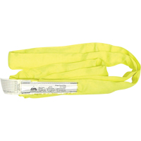 Slinger Polyester Round Sling, Yellow, 1" W x 12' L, 9000 lbs. Vertical Load Infinity Industrial Services Inc.