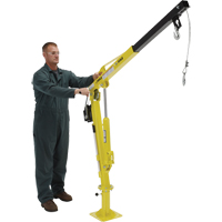 Winch Operated Truck Jib Crane, 500 lbs. (0.25 tons) Capacity, 102' Max. Clearance Infinity Industrial Services Inc.