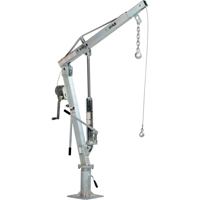 Winch Operated Truck Jib Crane, 500 lbs. (0.25 tons) Capacity, 99" Max. Clearance Infinity Industrial Services Inc.