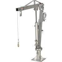 Winch Operated Truck Jib Crane, 1000 lbs. (0.5 tons) Capacity, 97" Max. Clearance Infinity Industrial Services Inc.