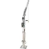 Winch Operated Truck Jib Crane, 1000 lbs. (0.5 tons) Capacity, 97" Max. Clearance Infinity Industrial Services Inc.