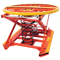 Spring Operated Pallet Positioner and Leveler, 43-1/2" L x 43-1/2" W, 4500 lbs. Cap. Infinity Industrial Services Inc.