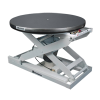 EZ Loader&reg; E Self-Levelling Pallet Positioner - Stainless Platform, 43" L x 43" W, 4000 lbs. Cap. Infinity Industrial Services Inc.