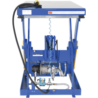 Table &eacute;l&eacute;vatrice &agrave; ciseaux hydraulique, Acier, 60" lo x 30" la, Cap. 3000 lb Infinity Industrial Services Inc.