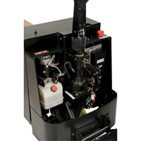 Transpalette &eacute;lectrique motoris&eacute; a/plateforme &agrave; conducteur debout, Capacit&eacute; 4500 lb, 96" lo x 30" la Infinity Industrial Services Inc.