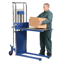Gerbeur Hefti-Lift, M&eacute;canisme Pompe au pied, Capacit&eacute; de 300 lb, Levage max de 59" Infinity Industrial Services Inc.
